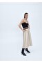 Satin Midi Skirt - 8