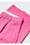 Satin line detailed pants - 6