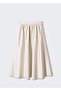 Satin Midi Skirt - 3