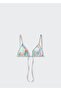 Floral Triangle Bikini Top - 3