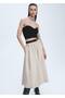 Satin Midi Skirt - 7