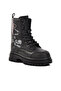 Black Girl's Boots with Fleece Inside - 3