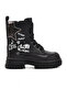 Black Girl's Boots with Fleece Inside - 6