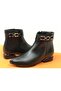 KAFKASLAR NEW MODEL 3 CM HEEL WOMEN'S SHORT BOOTS