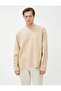 4wam70124mk Men's Sweat Beige - 3