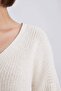 U2052Az/Er103 Defacto Women's Cardigan Ecru - 5