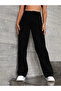 Black Cargo Pocket High Waist Wide Leg Jeans Jeans - 3