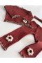 Baby Girl Child Ribbed Bandana Top and Bottom Set - 3