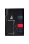 مجموعة من 3 قطع من Boxer Trunk Neo-gracia - أزرق داكن، أخضر داكن، أحمر - 6