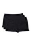 Boxer Trunk Neo-sincosido 3 عبوات - أسود (غير مخيط/غير ملحوم)