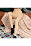 Rieti Model Plush Underwear Warm Thick Pantyhose Slimming Fit Socks Skin Color - 4