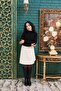 Adjustable Waist Linen Skirt - 4