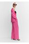 Satin line detailed pants - 8