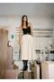 Satin Midi Skirt - 5