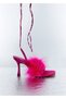 Feather Detailed Sandals - 4