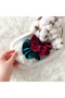 Women's 3-Piece Velvet Hair Rubber Clip Set New Year's Special Christmas Hair Clip Christmas Scrunchie - 7