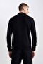 A5184Ax/Bk27 Deafacto Men's Sweater Black - 7