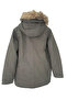 معطف بقلنسوة أسود للرجال FREDDY COAT 3PR - 2