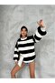 Women's Thessaloniki Knitted Striped Sweater - 3