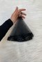 Black Bride Groom Handkerchief, Sequins and Pearls, Wedding Halay Bridesmaid Promise Engagement Henna Circumcision Hanky - 4