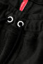 Men's BORIS Normal Waist Thick Fleece Tracksuit Bottom BLACK - 4