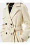 4wak00163ew Women's Coat Ecru - 5