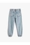 Koton GIRL'S Jeans - LIGHT INDIGO 4WKG40028AD - 4