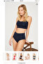 Cotton high waist Clear stomach gathering panties - 5