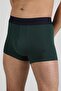 مجموعة من 3 قطع من Boxer Trunk Neo-gracia - أحمر كلاريت، أخضر داكن - 3
