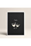 Set of Two Framed Painting Morning Night Set Poster Painting Double11 - 3