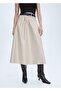 Satin Midi Skirt