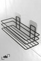 Adhesive Bathroom Shelf Shampoo Holder Soap Holder Bathroom Shower Hanger - 2