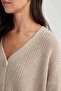U2052Az/Bg653 Defacto Women's Cardigan Beige - 5