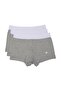 مجموعة من 3 قطع من Boxer Trunk Neo-cosy - رمادي، أبيض