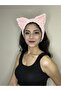 Puffy Knitted Winter Beanie Bandana with Cat and Bear Ears - 4