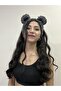 Puffy Knitted Winter Beanie Bandana with Cat and Bear Ears