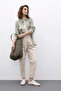 S2790Az/Bg360 Women's Canvas Trousers Beıge - 3