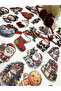 Wooden Christmas Pine Tree Ornaments 20 pcs set decoration christmas ornament printed - 4
