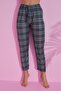 Dreamy Cotton Suede Velvet Plaid Patterned Pajama Bottoms