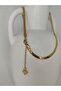 Italian Chain Steel Necklace Gold Color - 2