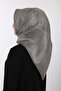 وشاح حريري رمادي داكن 7208713   - 972 - 3
