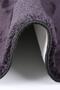 Elite Black 80x150 Cm Cornered Plush Bath Mat Non-Slip Large Size Pufidik Bath Rug - 2
