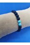 Certified Onyx Turquoise Stone Design Bracelet - 4