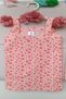 Baby Girl Baby Floral Strappy Cotton Undershirt Boxer Panties Underwear Set - 2
