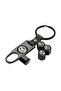 Mazda 121 Stainless Steel Valve Cover and Keychain Set