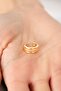 Women's 3-Row Detailed Hoop Model Cartilage Earring - 2