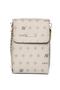 Women's Beige Printed Shoulder Bag - 3