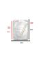 100 Pieces (35x45+5) Opp Gelatin Taped Adhesive Nylon Bag - 2