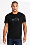 Senna Signed Logo Screen Shot 2018 Printed Black Men's Knitted Tshirt