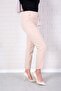 Women's Beige Carrot Pants - 2